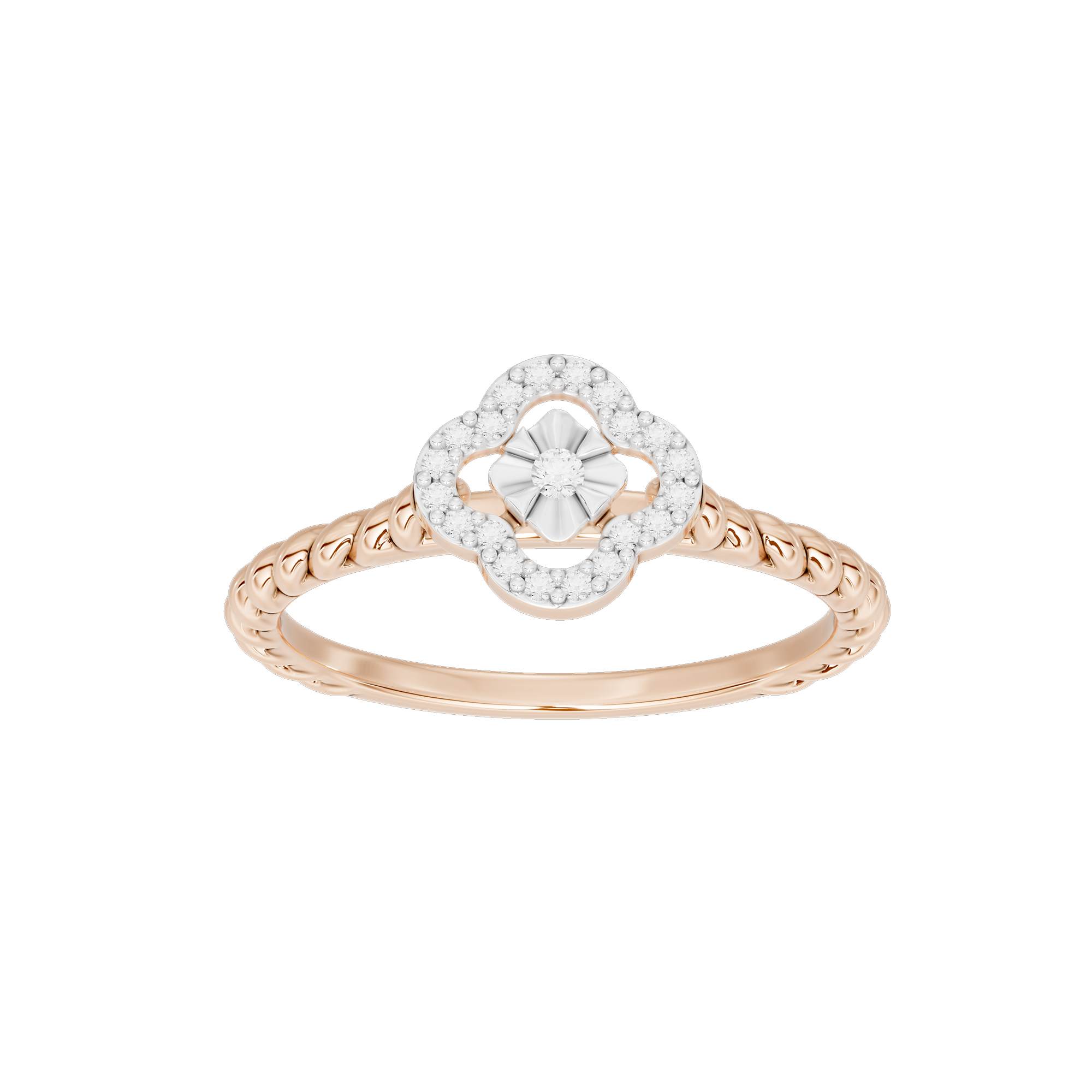 Hold Me Close Illusia 0.095 Carat Lab Grown Diamond Ring