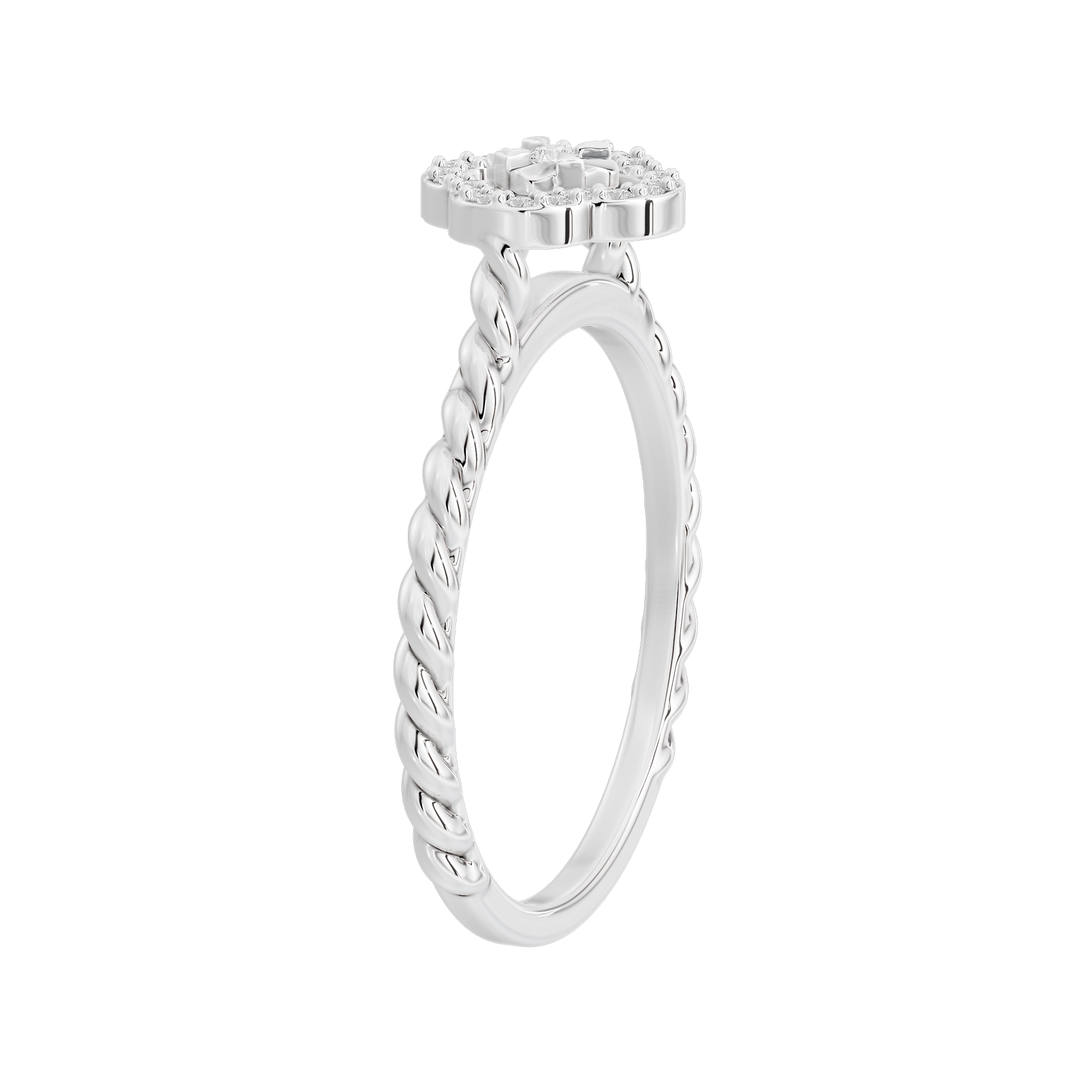 Hold Me Close Illusia 0.095 Carat Lab Grown Diamond Ring