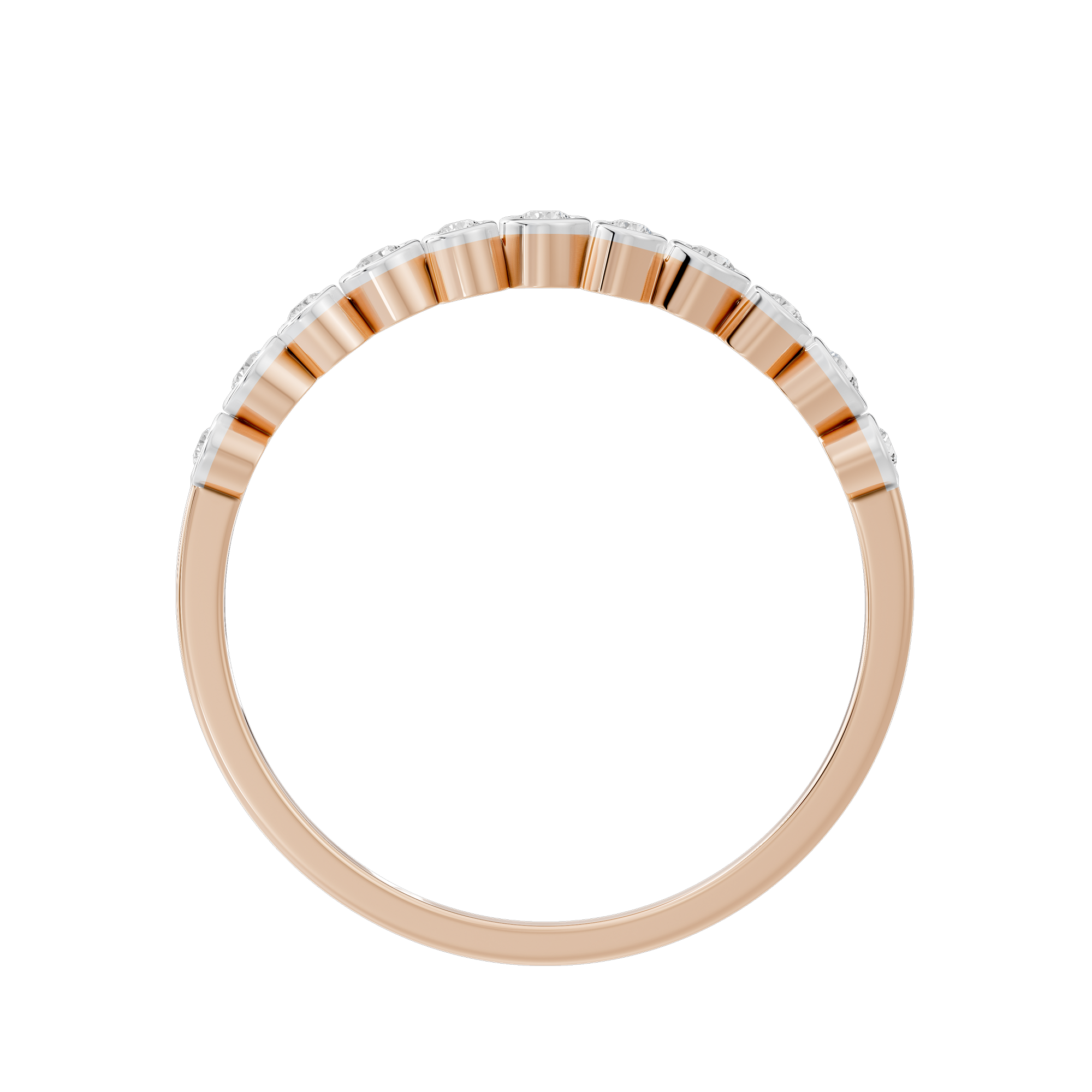 No Chill stationed bezel 0.143 Carat Lab Grown Diamond Ring