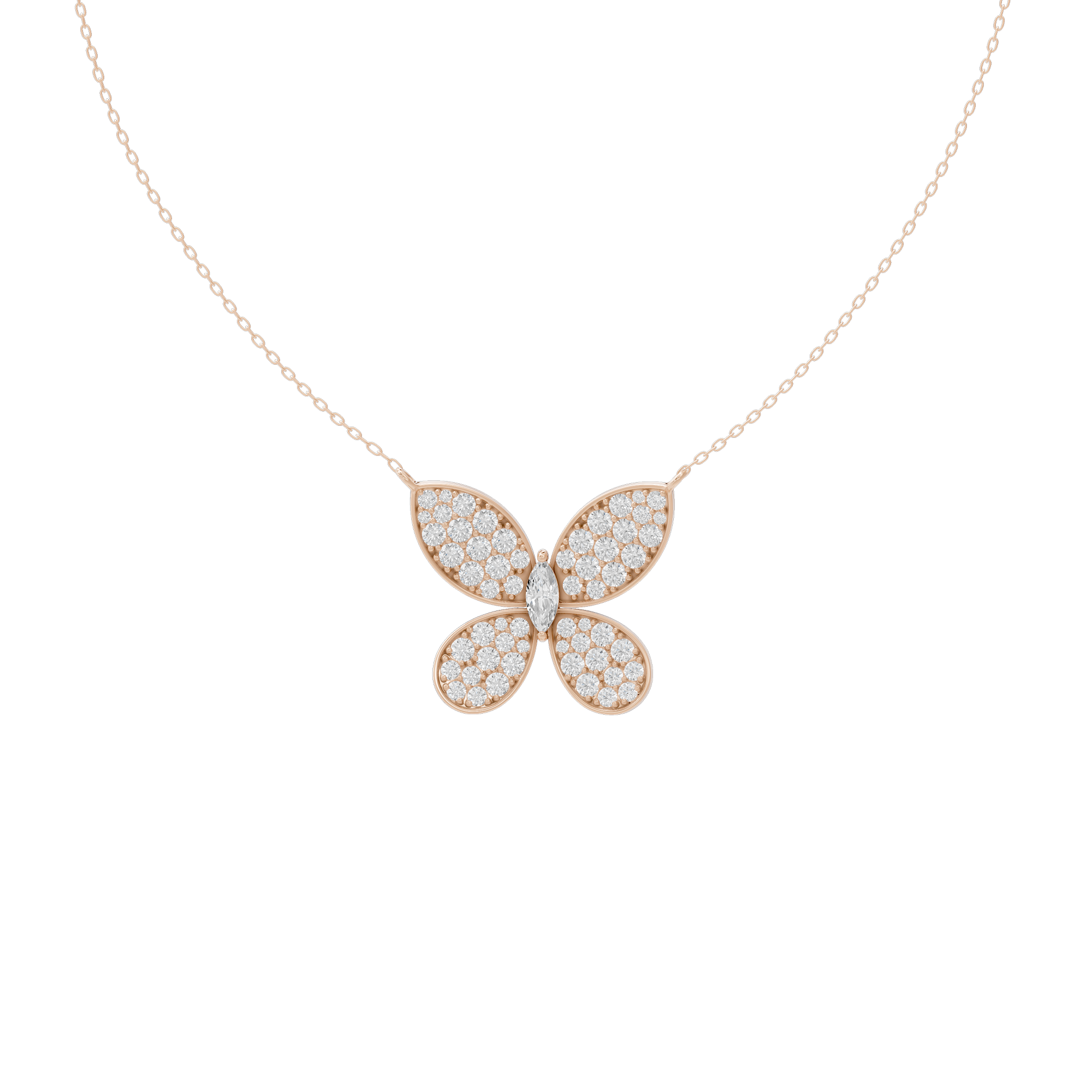 Luna Wing 2.395 Lab Grown Diamond Pendant