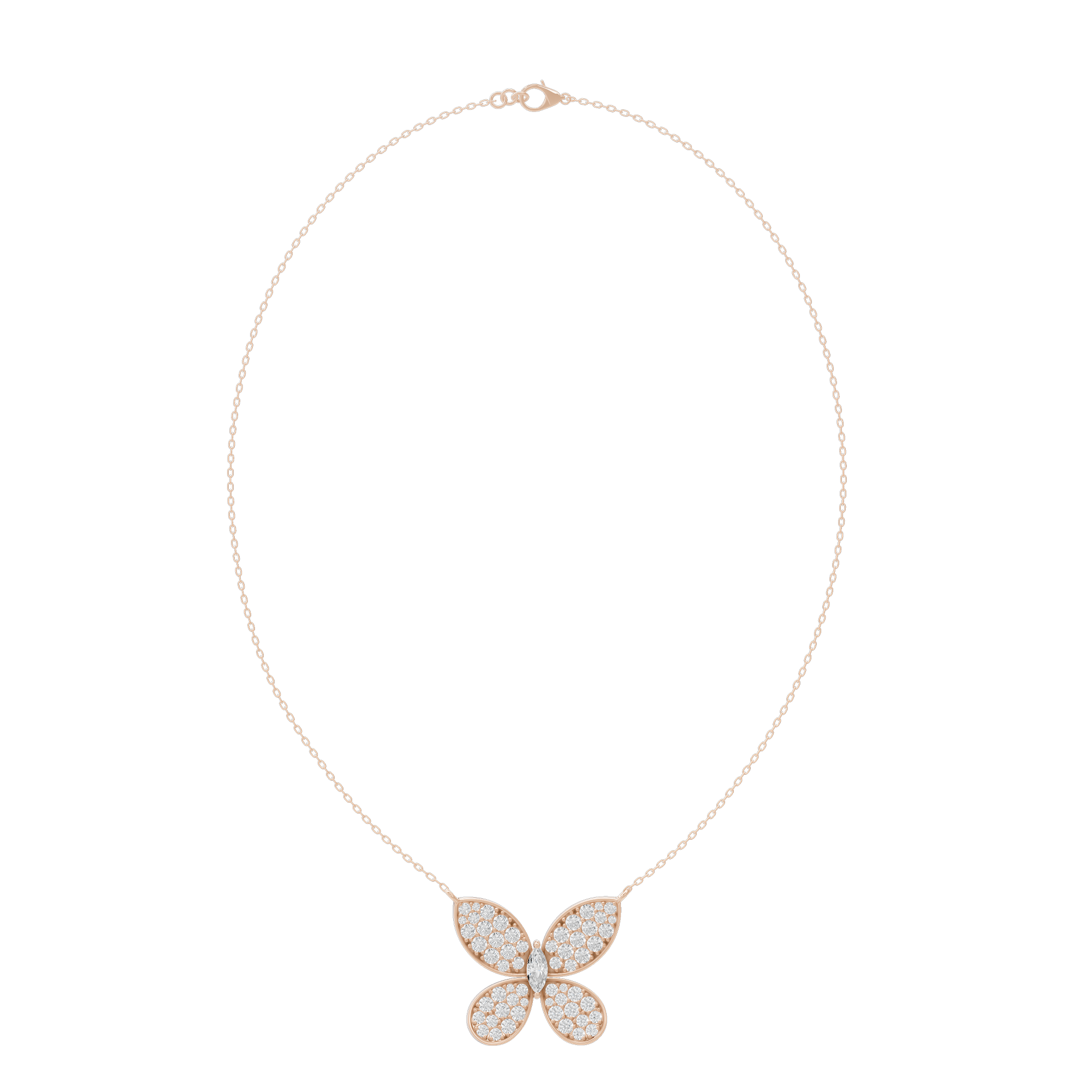 Luna Wing 2.395 Lab Grown Diamond Pendant
