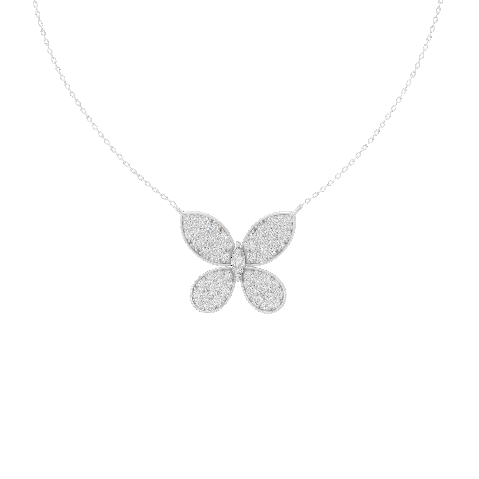 Luna Wing 2.395 Lab Grown Diamond Pendant