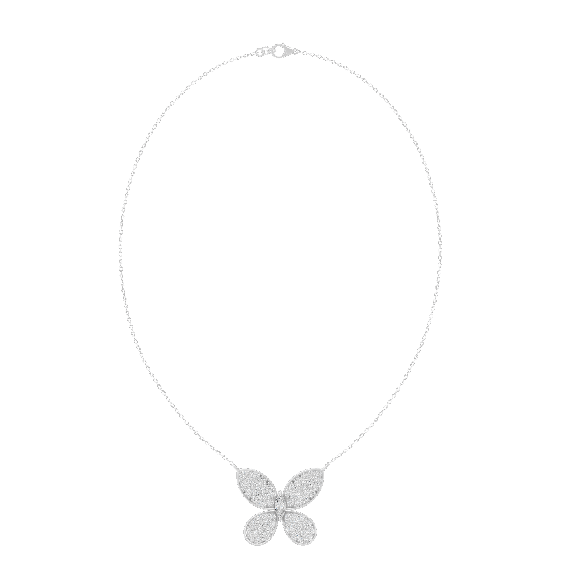 Luna Wing 2.395 Lab Grown Diamond Pendant