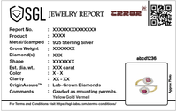 Ruby Flux - Lab Diamond Ring