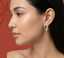 Trio Élongé - Lab Diamond Earrings