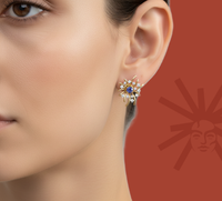 Starburst - Lab Diamond Earrings