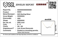 Whisper Curve - Lab Diamond Necklace