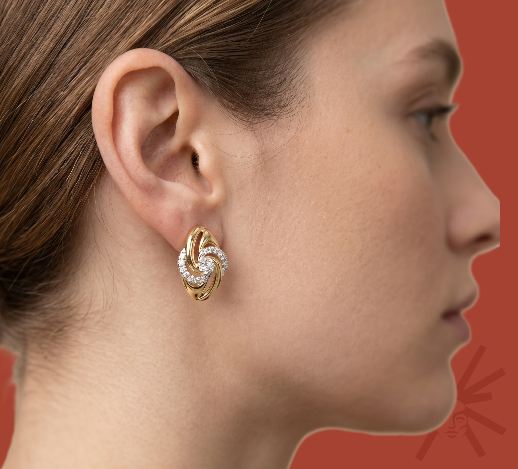 Entwine - Lab Diamond Earrings