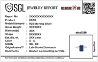 Skyfall Bezel - Lab Diamond Ring