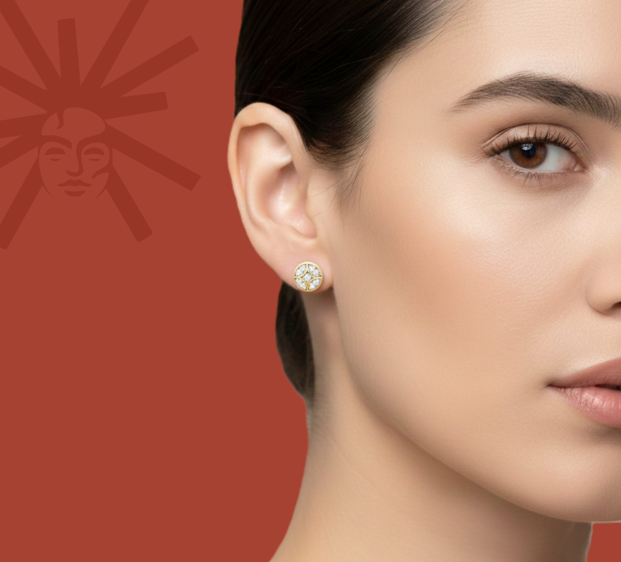 Shield - Lab Diamond Earrings