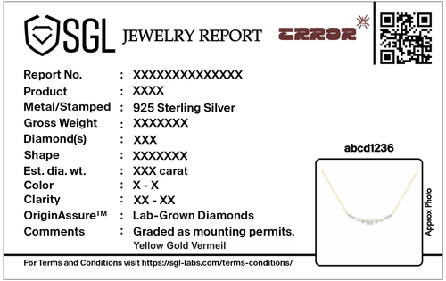Nell Sleek Lab Diamond Pendant