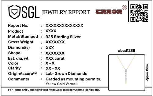 Riva Lab Diamond Pendant