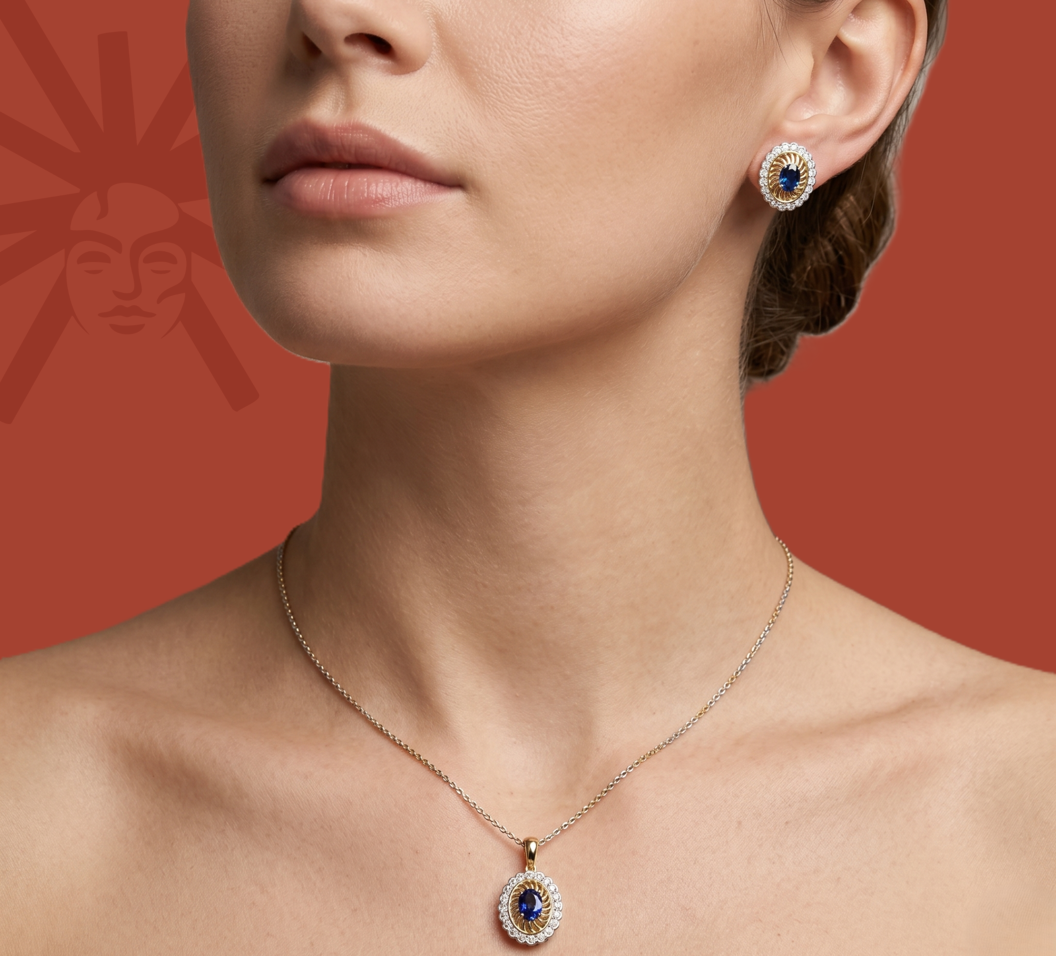 Royal Emblem Earrings