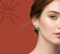 Solar Flare Earring - Lab Diamond Earrings