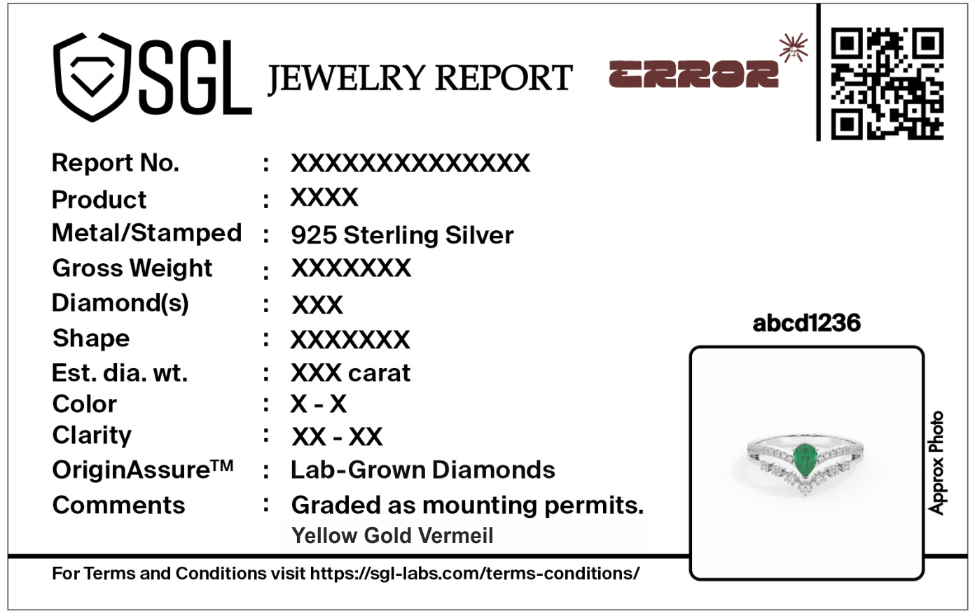 Emerald Crest - Lab Diamond Ring
