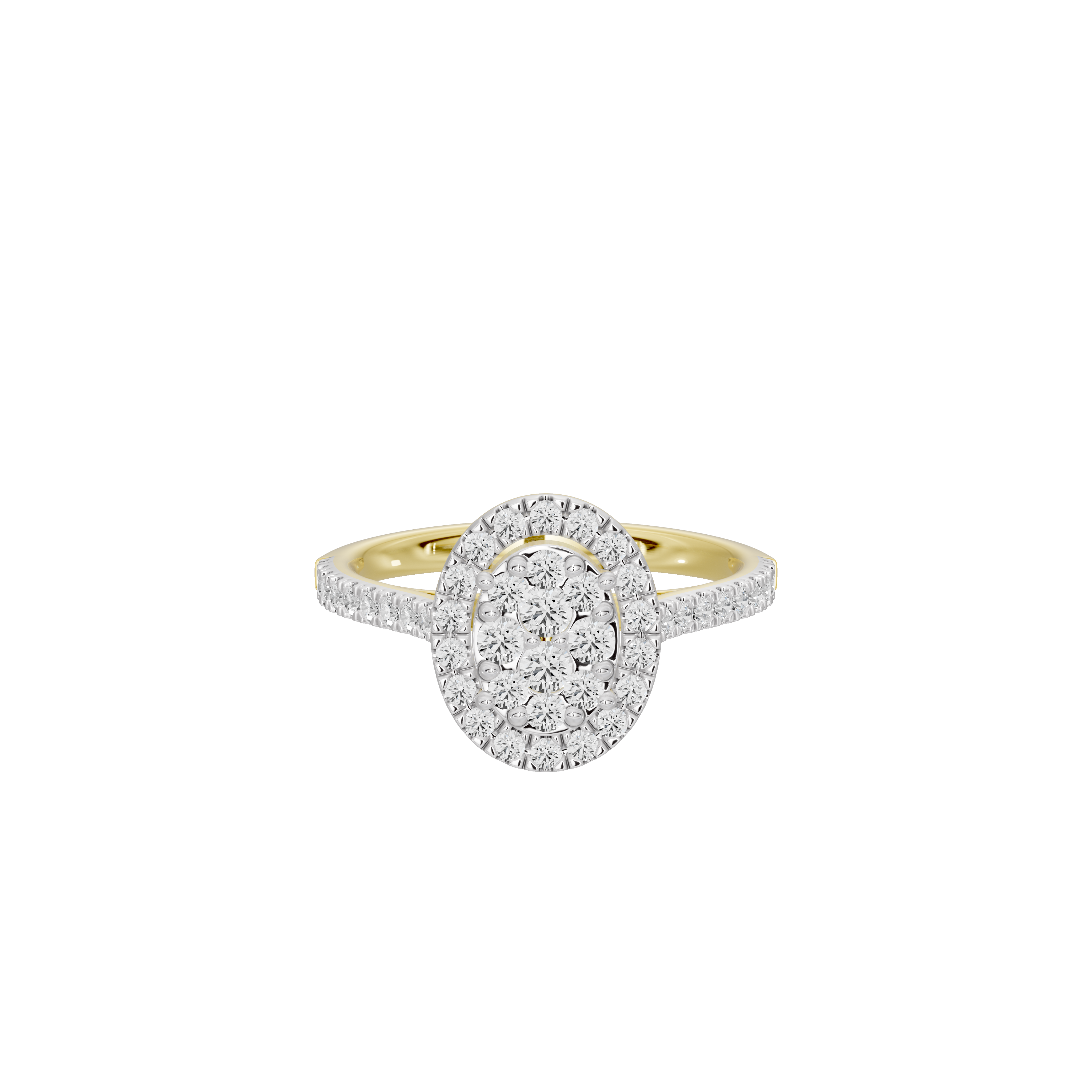 Halo Echo - Lab Diamond Ring