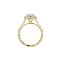 Halo Echo - Lab Diamond Ring