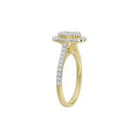 Halo Echo - Lab Diamond Ring