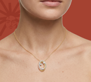 Trio Ovalé- Lab Diamond Pendant
