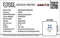 Twilight Flora - Lab Diamond Ring