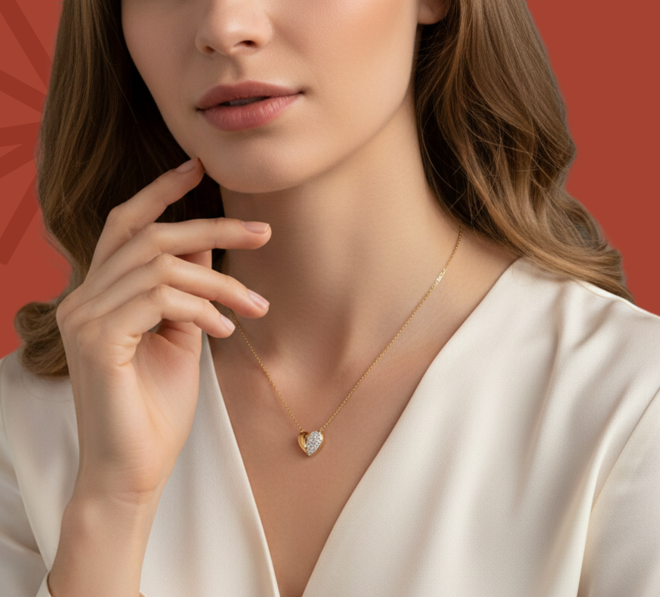 Amour -Lab Diamond Pendant