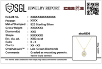 Aeris - Lab Diamond Pendant