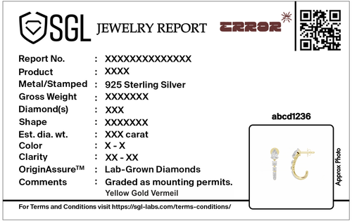 Resonance Lab Diamond Earrings