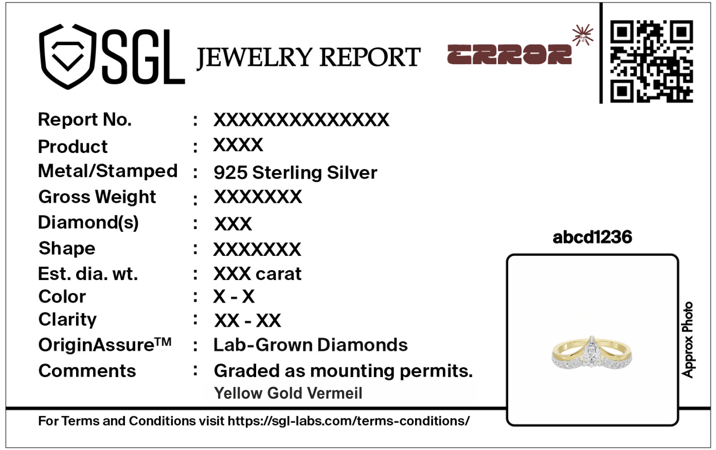 Euphoria Lab Diamond Ring
