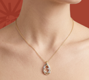 Trio Poire- Lab Diamond Pendant