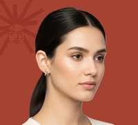 Tiny X - Lab Diamond Earrings