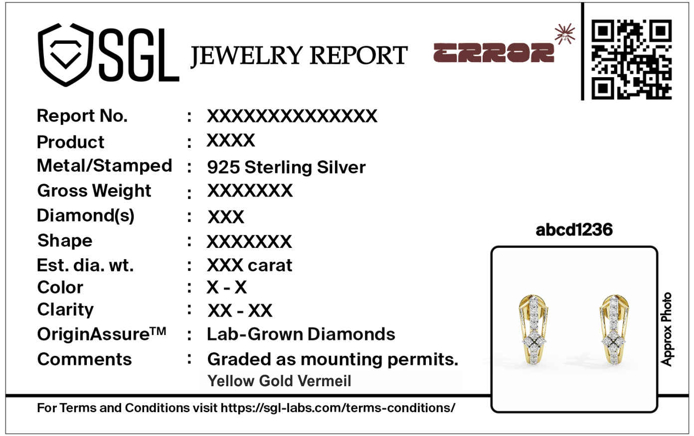 Axis Crown Hoops  - Lab Diamond Earrings