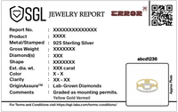 Halo Channel - Lab Diamond Ring