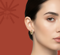 Rue - Lab Diamond Hoop Earrings