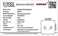 Solar Flare Earring - Lab Diamond Earrings