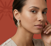 Loom - Lab Diamond Earrings