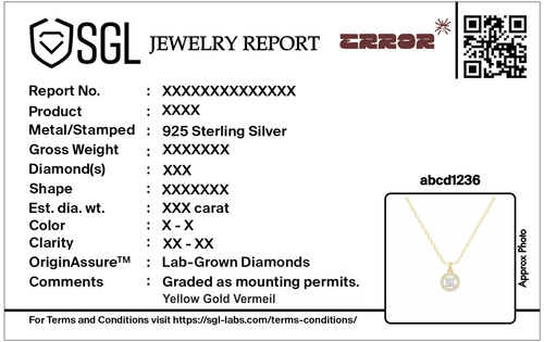 Veyra Lab Diamond Pendant