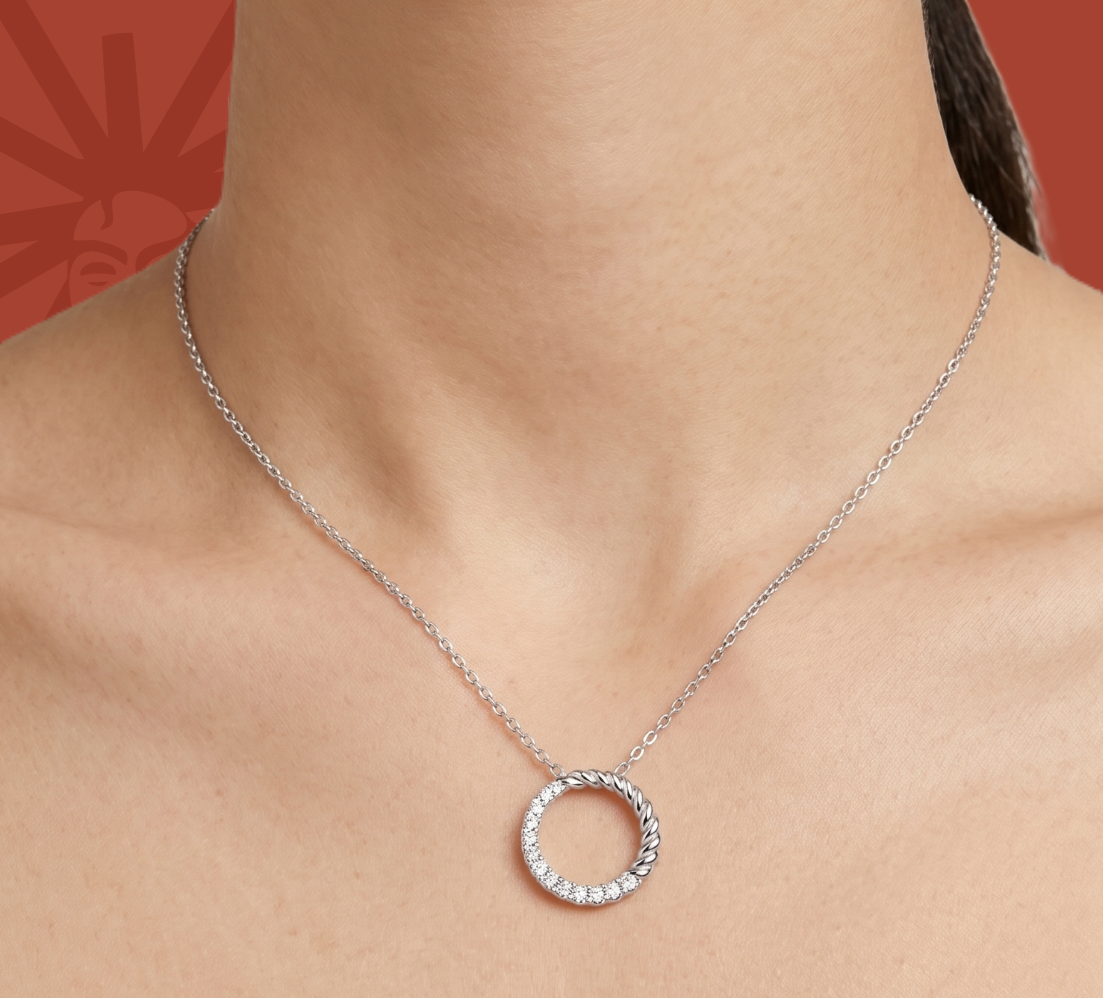 Orbit Circle Pendant