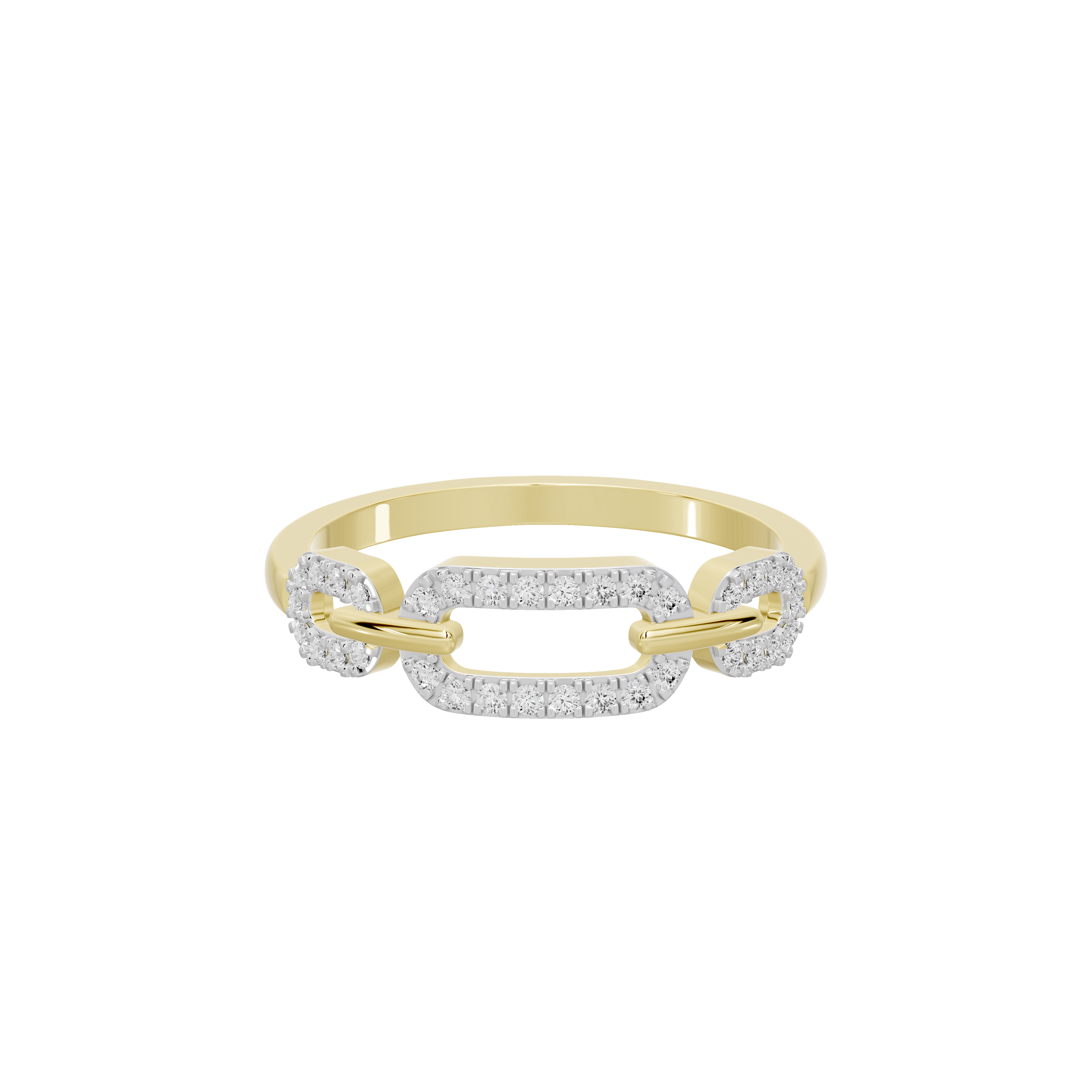 Linkframe Noir - Lab Diamond Ring