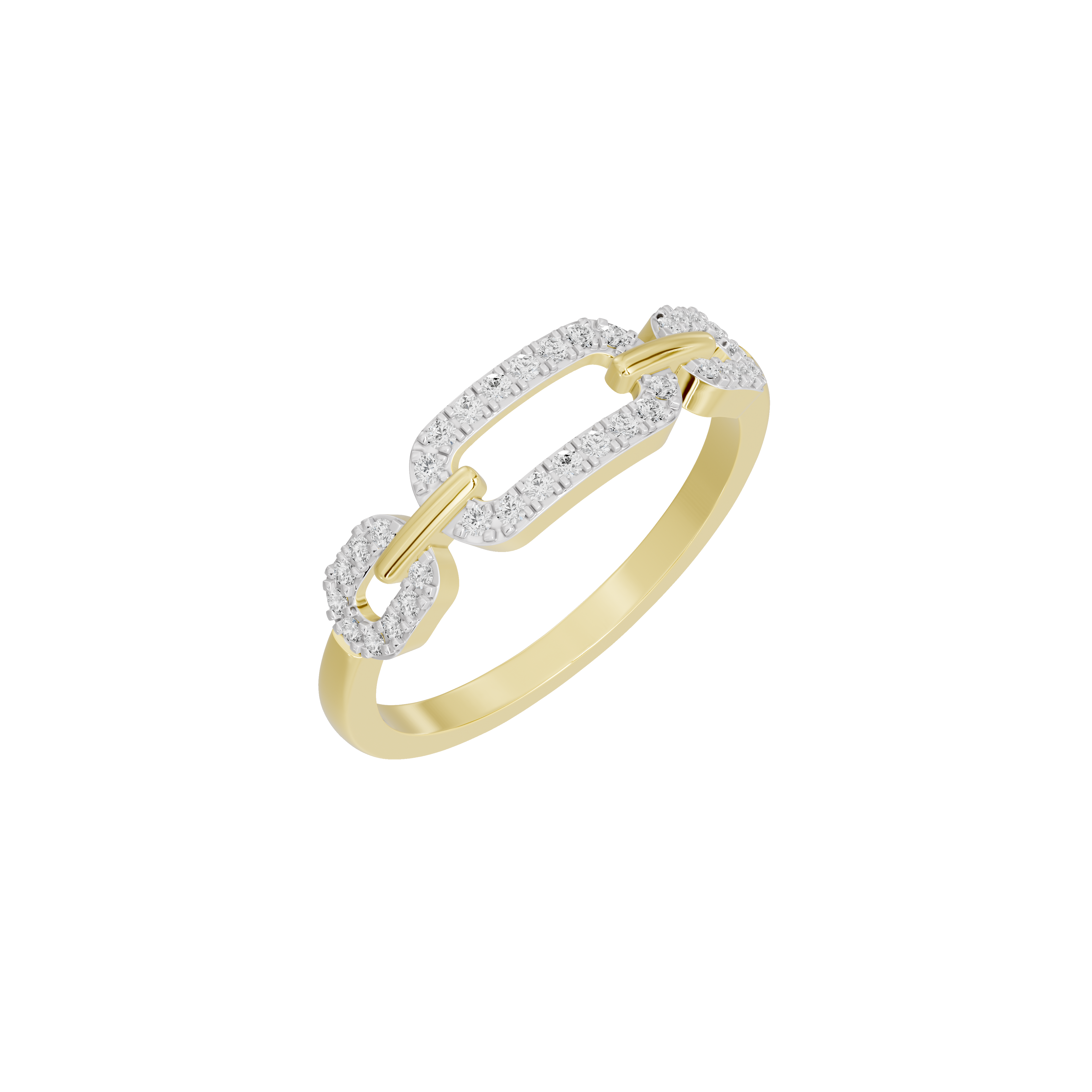 Linkframe Noir - Lab Diamond Ring