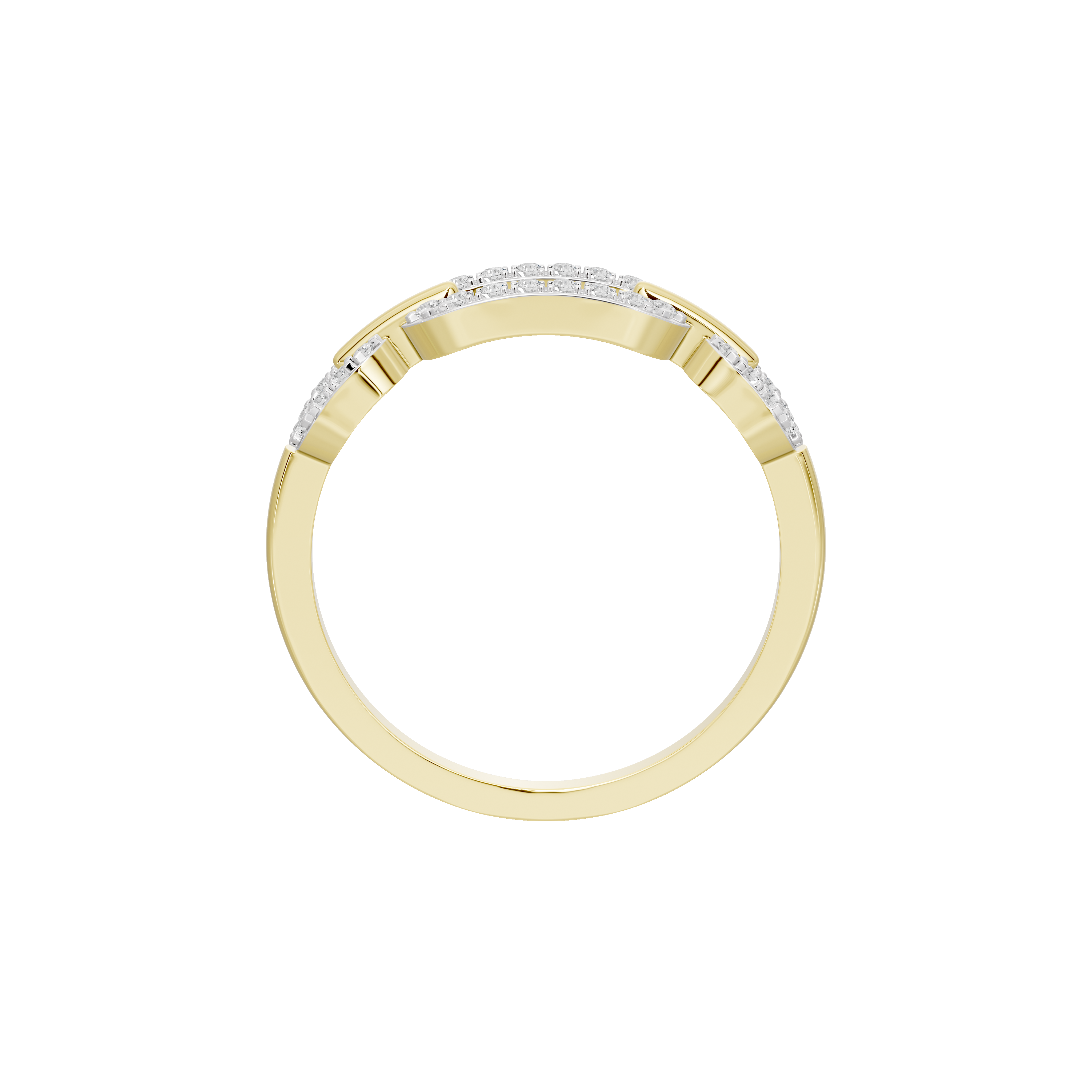 Linkframe Noir - Lab Diamond Ring