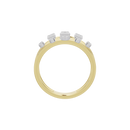 Pixel Crown Burst - Lab Diamond Ring