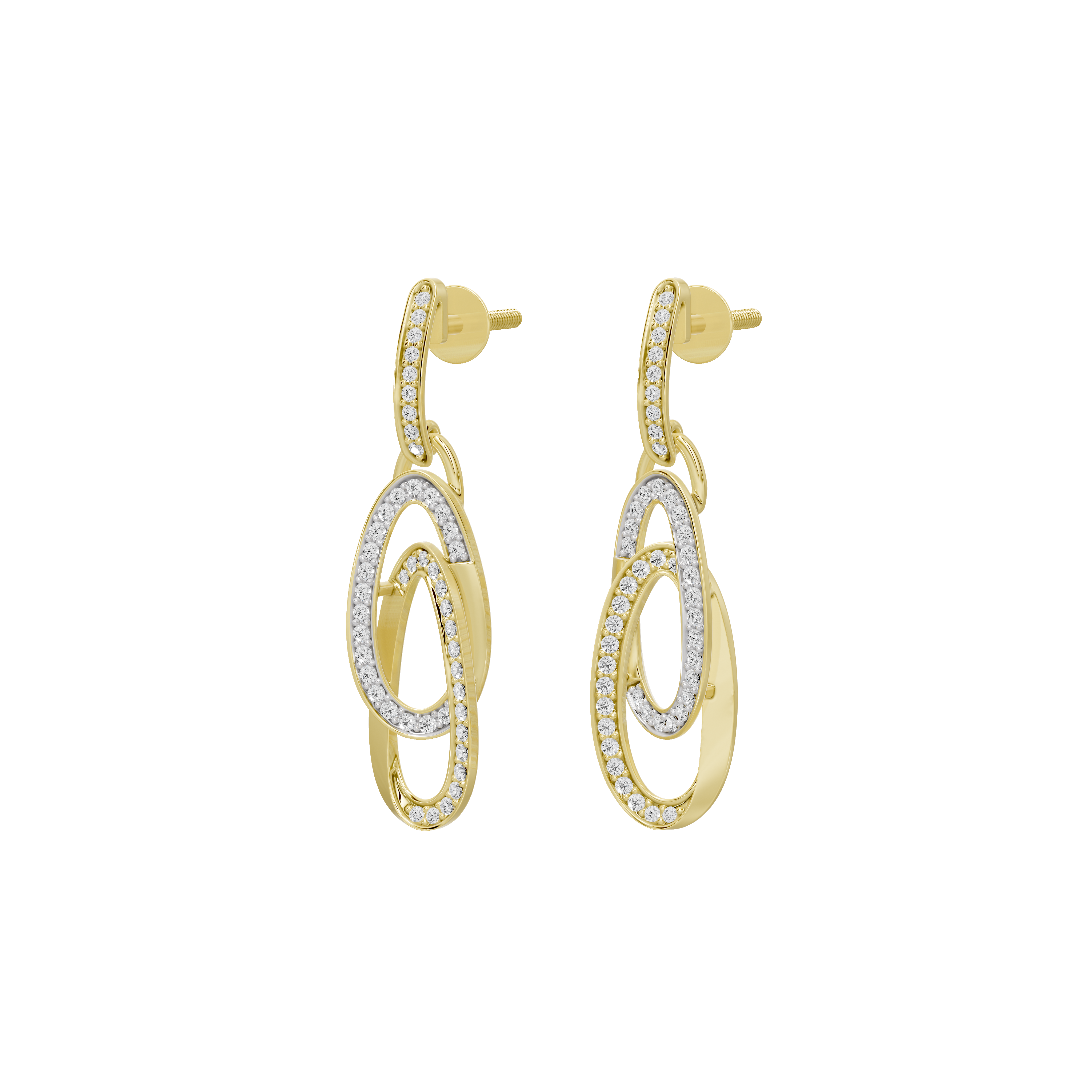 Eclipse - Lab Diamond Earrings