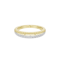 Threadline Band - Lab Diamond Ring
