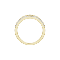 Threadline Band - Lab Diamond Ring