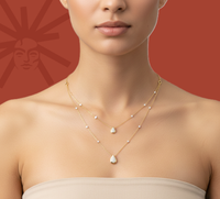 DualOrbit - Lab Diamond Necklace