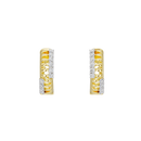Rue - Lab Diamond Hoop Earrings