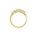Orbit Cluster Trio - Lab Diamond Ring