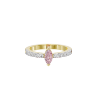 Midnight Vector - Lab Diamond Ring