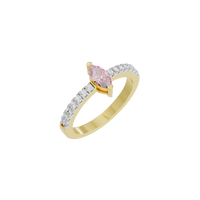 Midnight Vector - Lab Diamond Ring