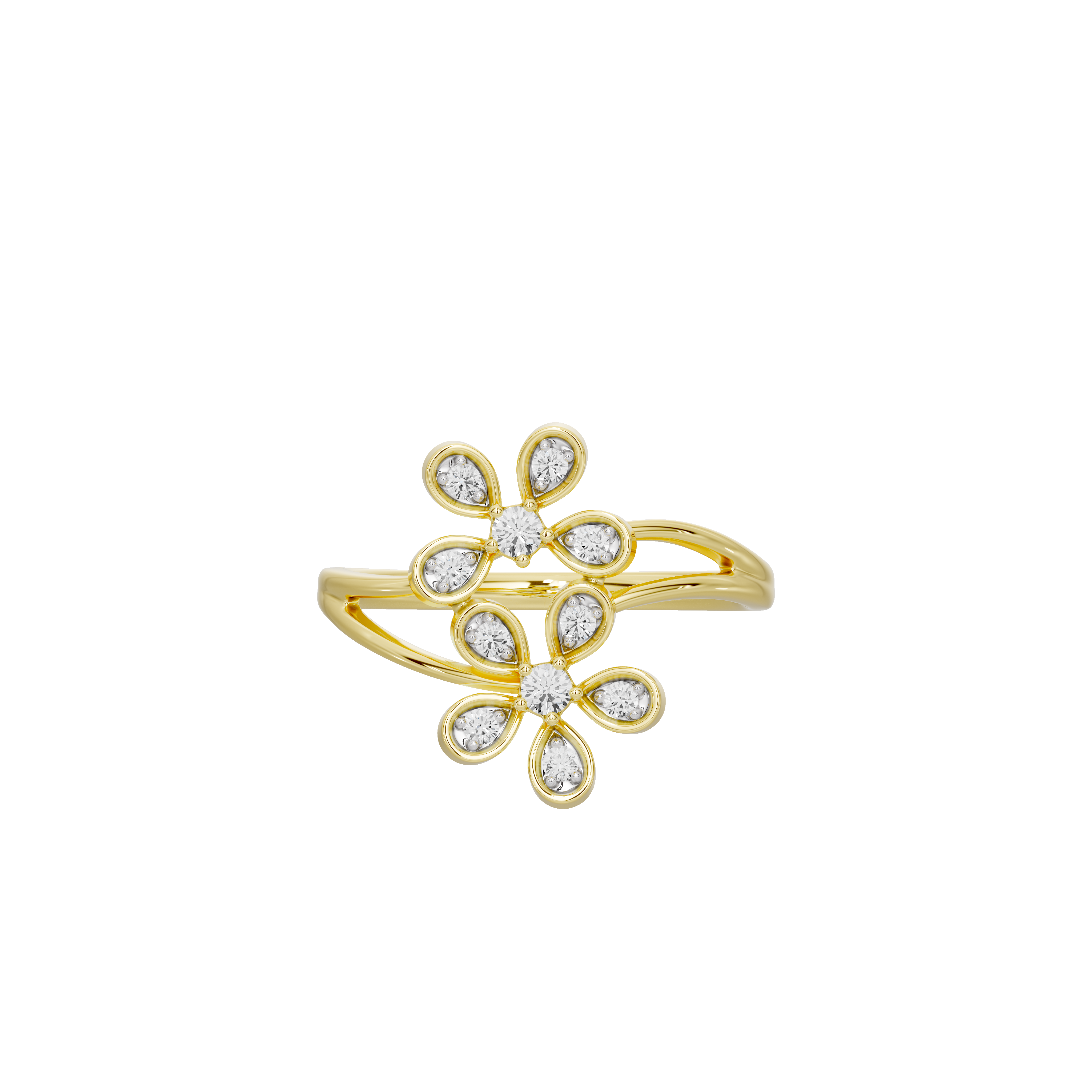 Petalscatter Bloom - Lab Diamond Ring
